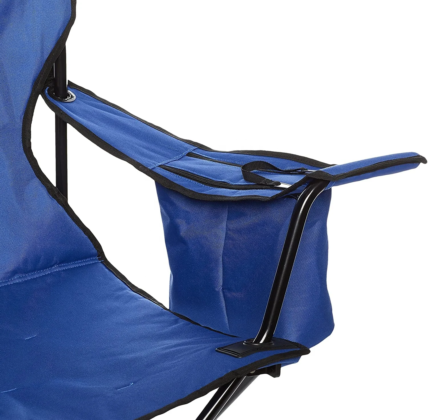Portable Folding Camping Chair With Cooler Bag
