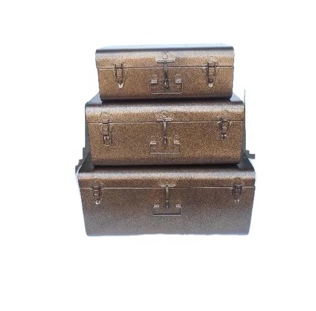 Iron Household Essential Storage Trunks 