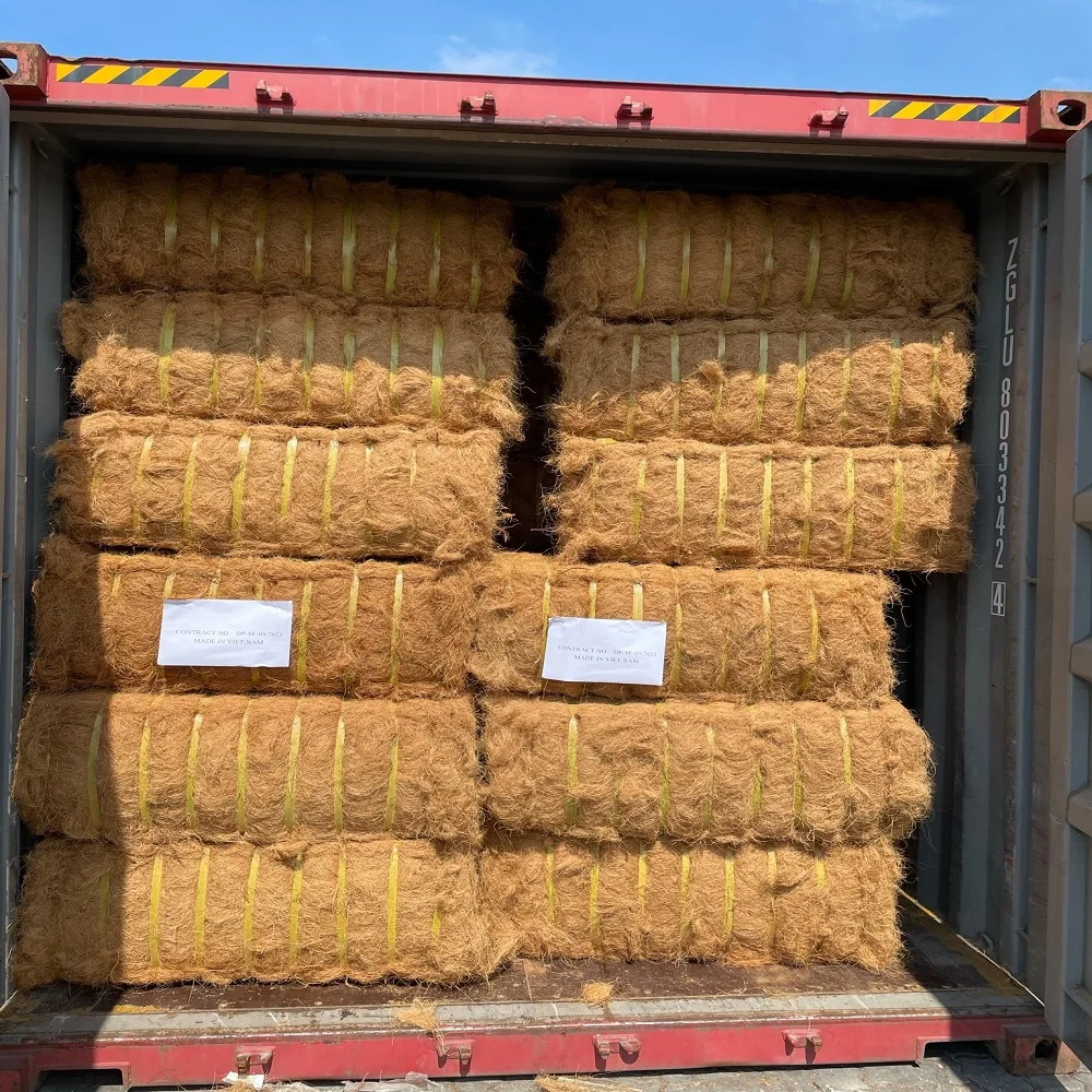 TOP RATED !!! Coconut Fiber 100% Natural Coconut Fiber for mattress production Brownish yellow made in Viet Nam