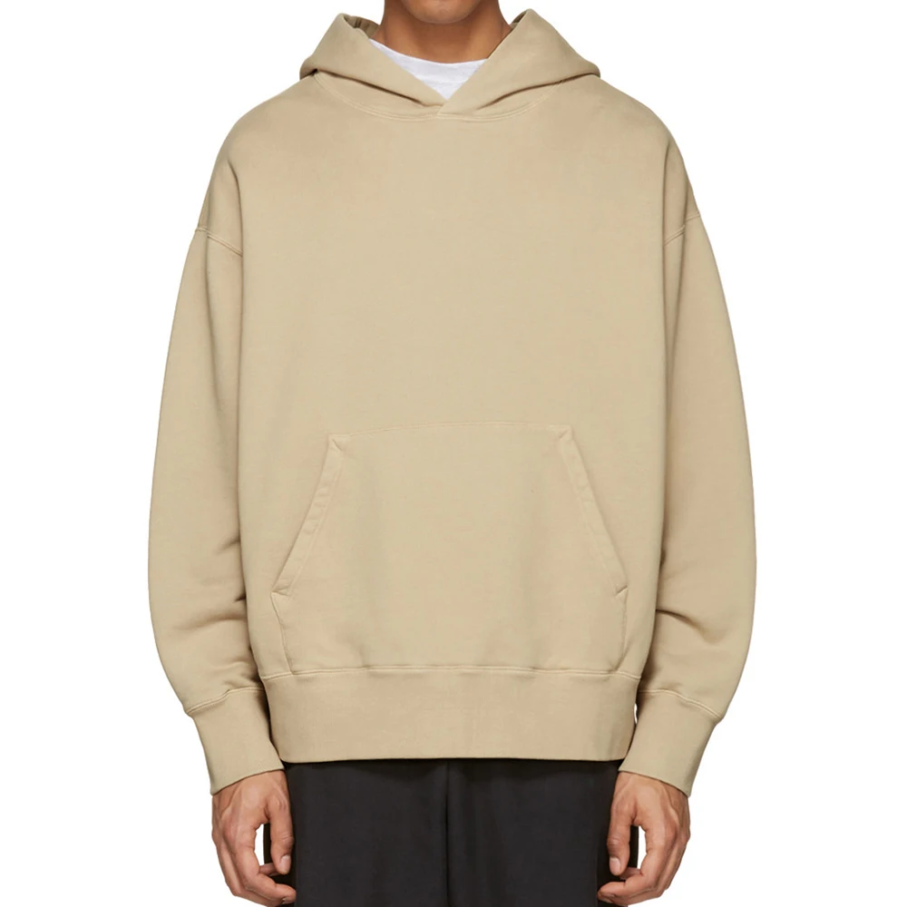 men's french terry pullover moletom com capuz