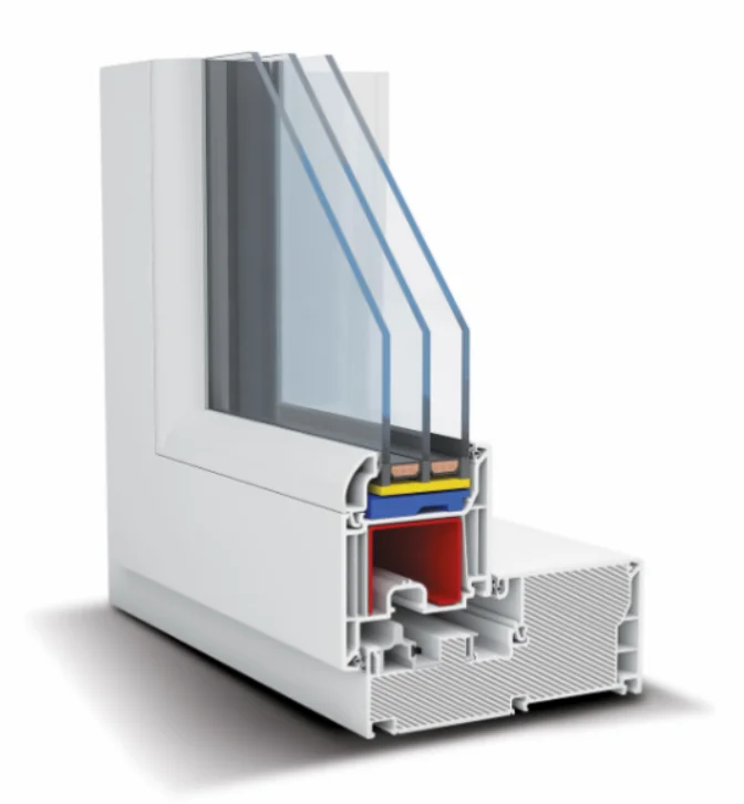 UPVC Windows High Quality PVC Doors and windows Profile Sections Folding and Sliding windows and Doors