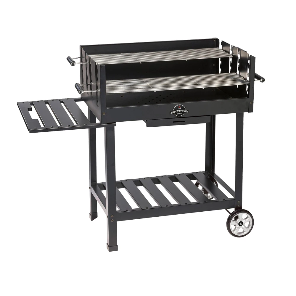 Trolley Stainless Steel Bbq Charcoal Grill Cart Ben Big Size Commercial