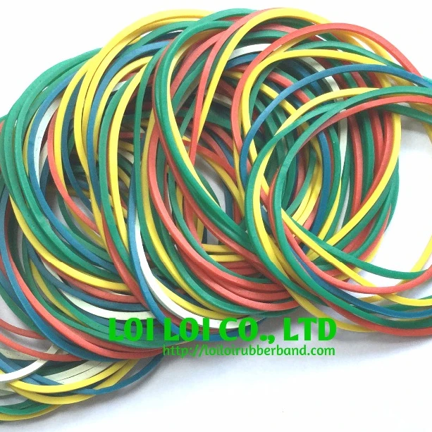 Bulk Elastic Rubber Band Mix Colour 