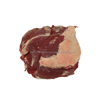 Natural product beef meat flesh from the back of the thigh Knuckle medium density texture boneless beef meat
