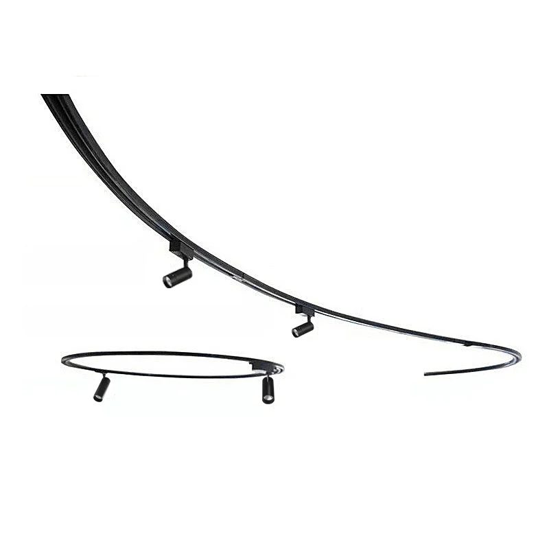 Circular Ring LED Pendant Light Combination Circle Track Rail for Hotel Restaurant Track Lighting