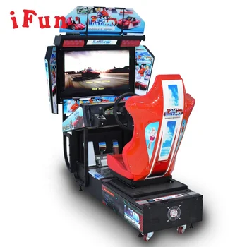 Ifun Classic Cheap Single Racing Car Simulator Indoor Coin Operated 4D Racing Games Machines For Sale