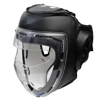 New Kudo Full Face Mask Head Guard Martial Art Weapons Helmet Training ...