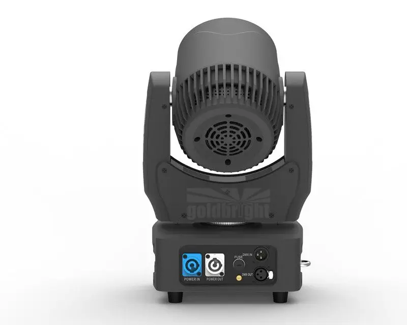 Goldbright Stage Spot 120W LED Moving Head 15 Degree with 3 Facet Prism Rotation Gobo Spot DJ Effet Lights