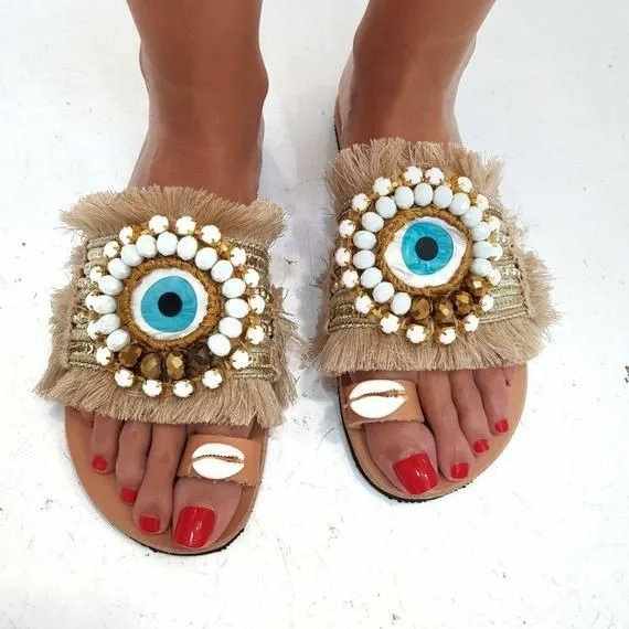traditional flat sandals
