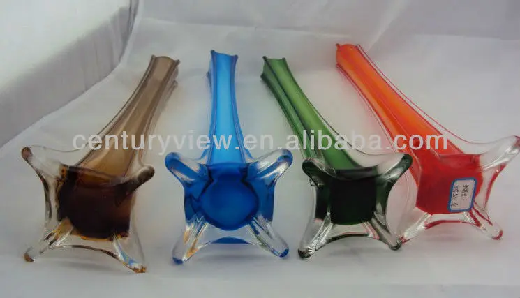 Свадебный большой цилиндр вазы и центральный круглый стеклянная ваза