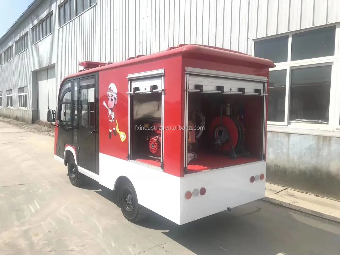 Automatic Industrial Roller Shutters Rolling Shutter Door for Fire Firghting Truck