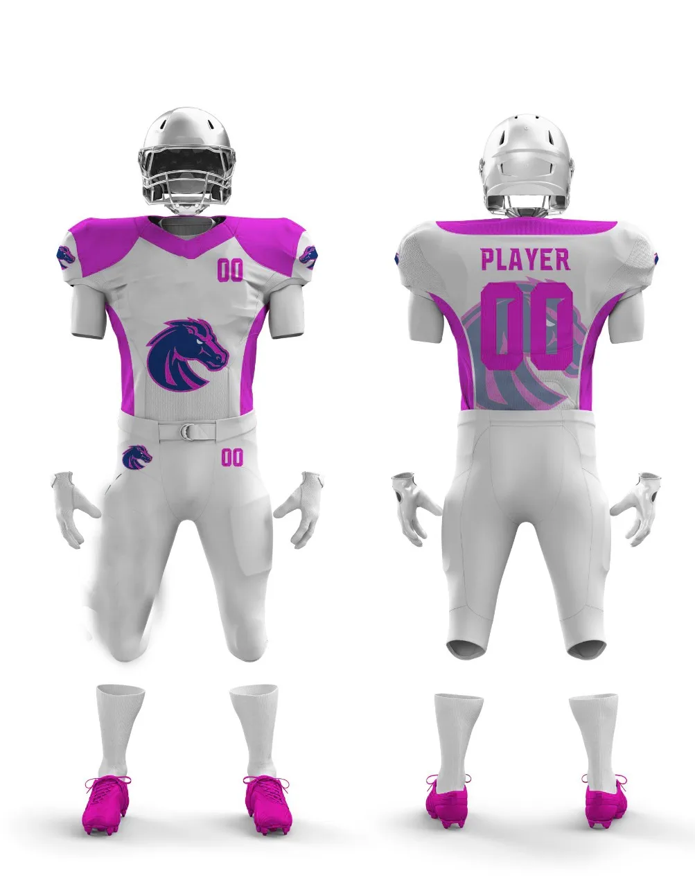 Elite Concave Football Uniform - Sublimated Jerseys & Pants