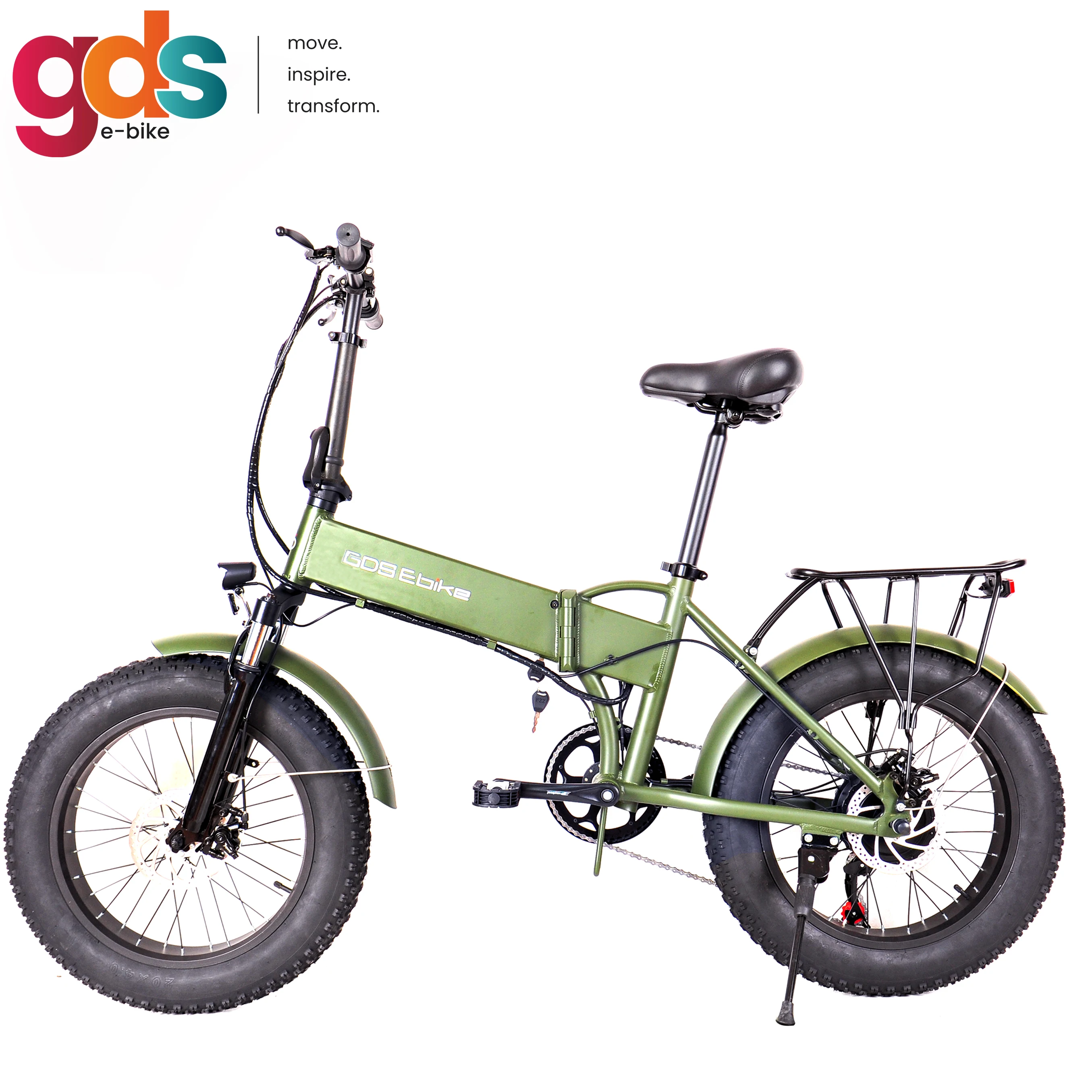 GSD Ebike F032 MOQ 1個短納期折りたたみ自転車20インチバジ