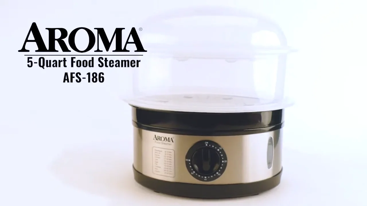 Aroma 5qt. 2tier Food Steamer,Bpafree,Dishwasher Safe (afs186) Buy