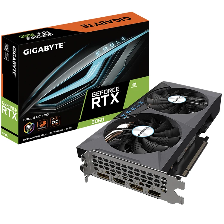 GIGABYTE NVIDIA RTX 3060 EAGLE OC 12G - Used Graphics Card