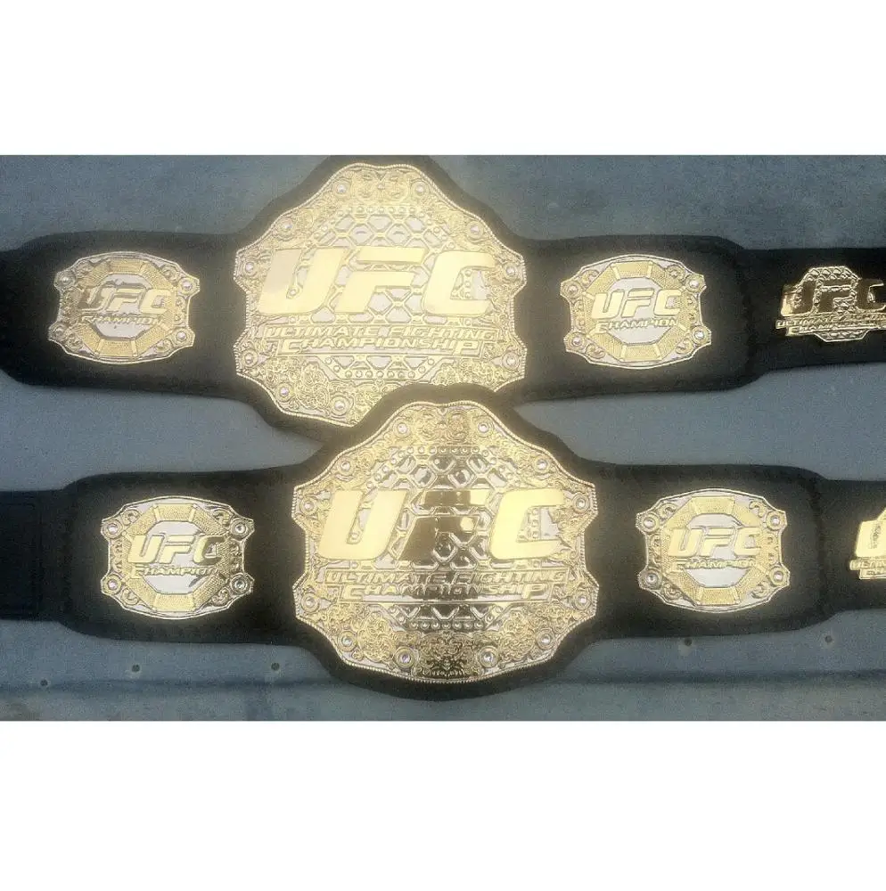 UFCカスタムチャンピオンベルト プロ仕様 高品質レザー 耐久性抜群 最