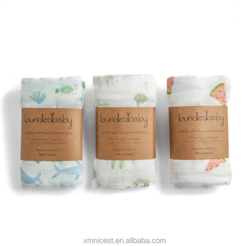 Towel Belly Band Factory Custom Printed Recyclable Brown Kraft Paper