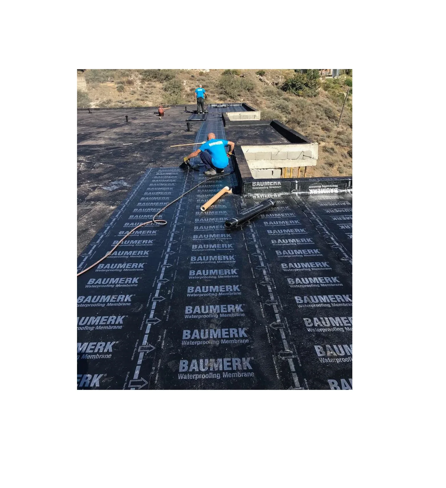 Waterproofing Bituminous Membrane Sheet for Basement Roof Viaducts