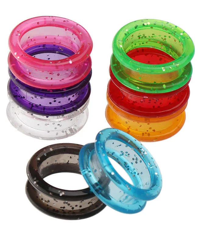 High Quality Cheaper Price Multi Color Barber Scissors Silicone Finger Insert Rings rainbow colors with all sizes