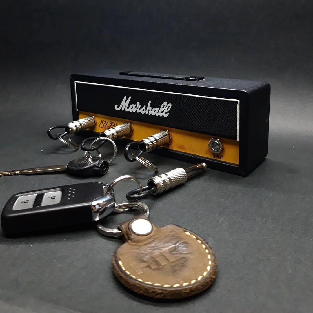 Originale Marshall Spoon Speaker portachiavi Base portaoggetti portachiavi  Jack Rack Hanging JCM800 Box Head Key Guitar Storage - AliExpress