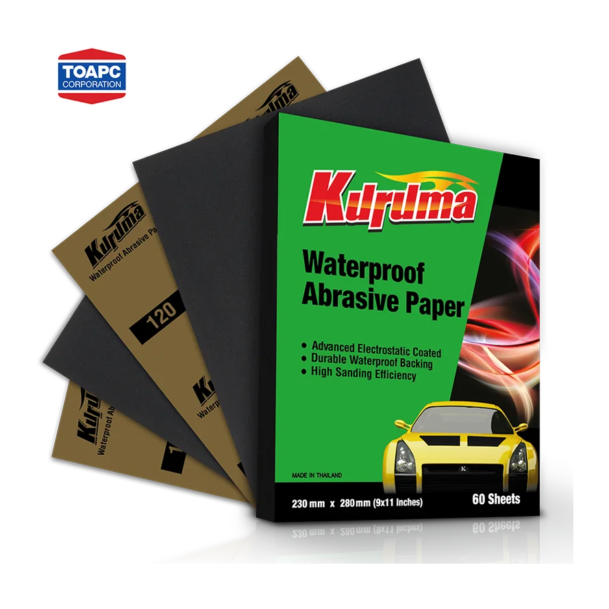 Wet And Dry Sandpaper Sanding Kuruma Tdcc Waterproof Abrasives Paper