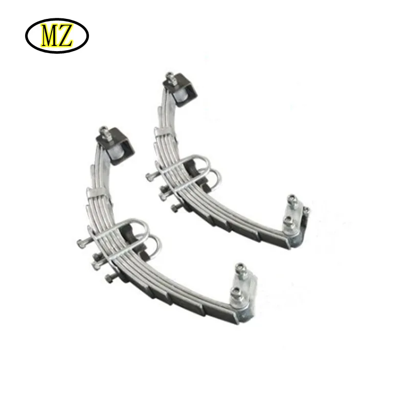 600kg 45mm Boat Trailer Galvanized Parabolic Single Leaf Slipper Spring