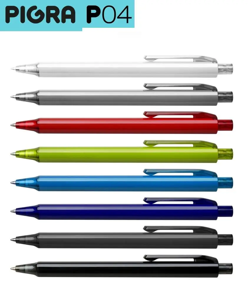 P04 Pigra рекламная качественная пластиковая шариковая ручка