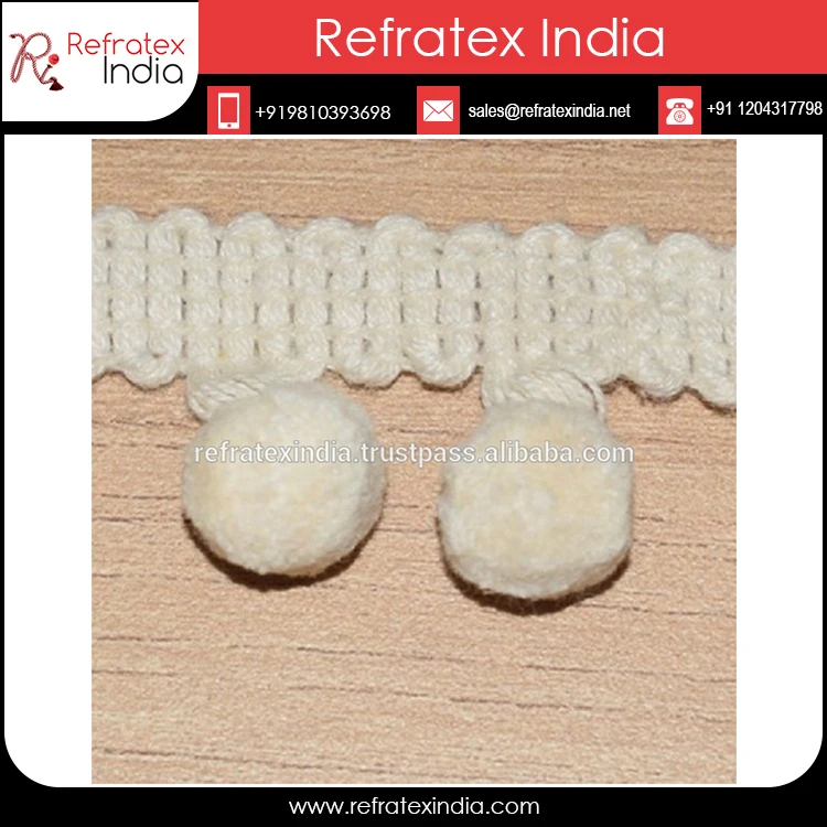 Best Pom Pom Fringe Soft Tassel Fringe At Wholesale Price Buy Pom Pom Fringe Pom Pom Trim Pom