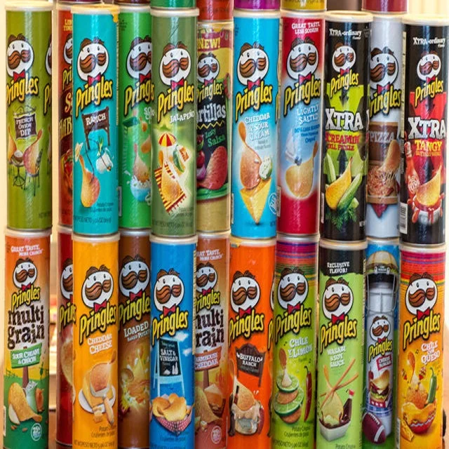 Pringles The Original Potato Crisps /perfectly Seasoned Salty Snack ...