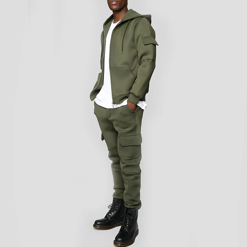 sage green tracksuit mens