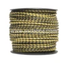 Black with yellow