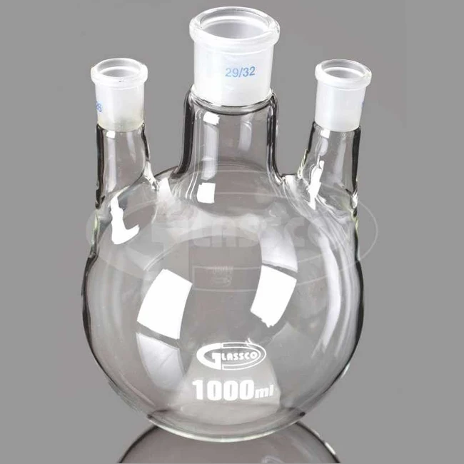 Round Bottom Flask With 3 Parallel Neck Buy Boiling Flask With 3 Neck Round Bottom Flasks With 3 Neck Boiling Flask Product On Alibaba Com