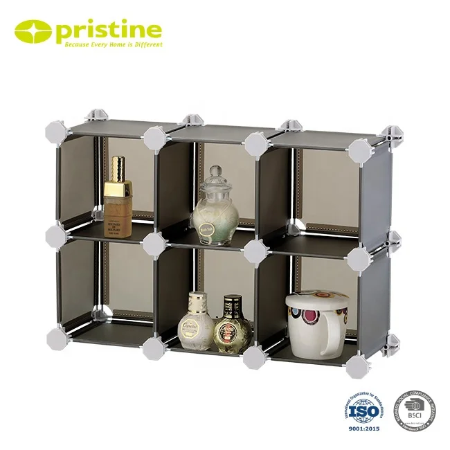 
 Taiwan manufacturer Low MOQ 30 design 6 plastic storage cube  