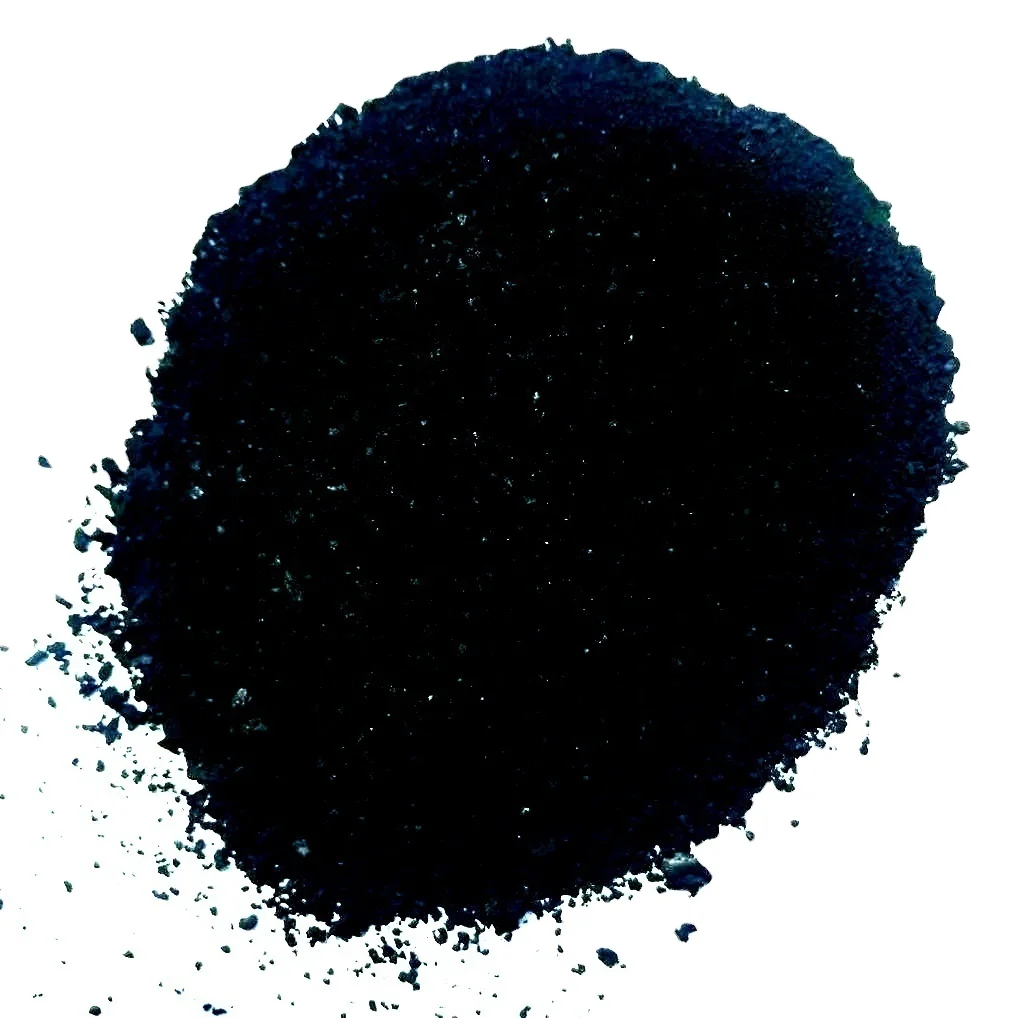 В серой краске серы. Black sulfur. Сернистый синий к.