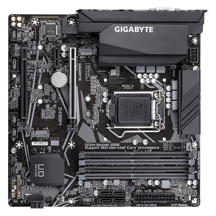 Gigabyte Z490m Gaming X Micro Atx Motherboard For 10th Gen Intel