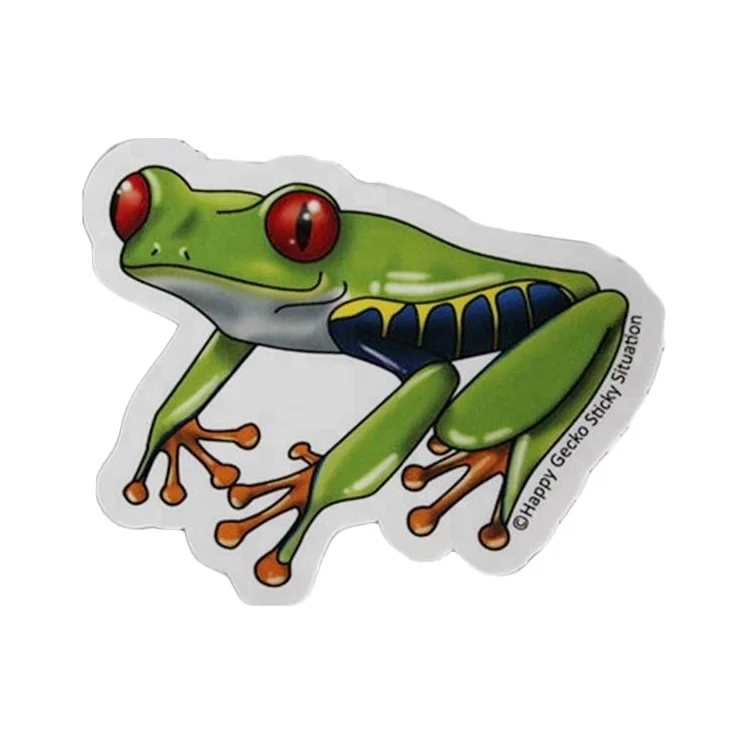 Custom fridge durable Cheap waterproof die cut vinyl magnetic stickers