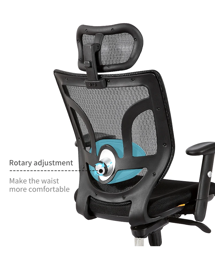 Best Selling Office Chair Chaise Bureau Lumbar Support Ergonomic Chairs