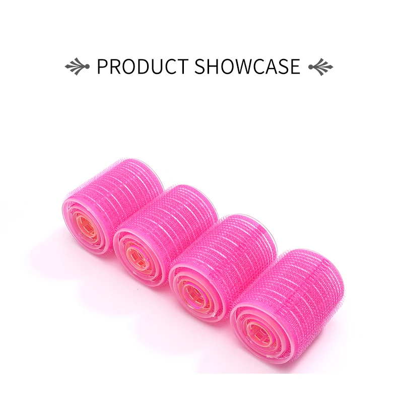 Customize Wholesale Hair Rollers Curls 4 In 1 Large Self Grip Curler For Long Hair No Heat Diy
