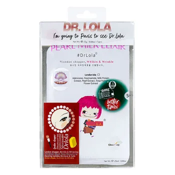 K-Beauty Best Sales London shopper Dr.Lola maskpack standard PET manufactured in South Korea