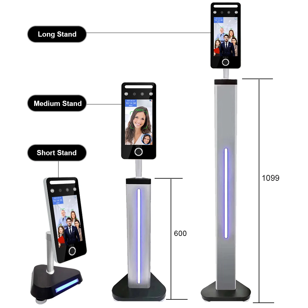 Timmy AI07 Wireless Face Time Recording Rfid Biometric Fingerprint Facial Recognition Access Control