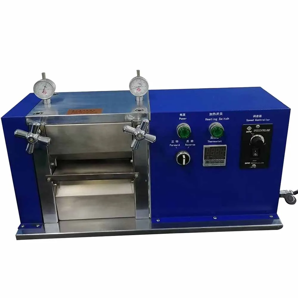 Lab Compact Electrode Film Hot Roller Press Machine With Variable Speed