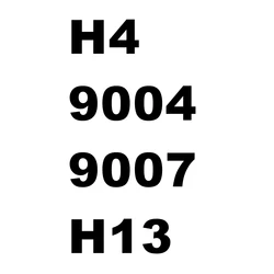 Холодный белый свет 6500K дальний и ближний свет Светодиодная Автомобильная Лампа H1 H3 H4 H7 H8 H9 H11 9004 9005 9006 безвентиляторная 36 Вт CSP Светодиодная лампа для фар