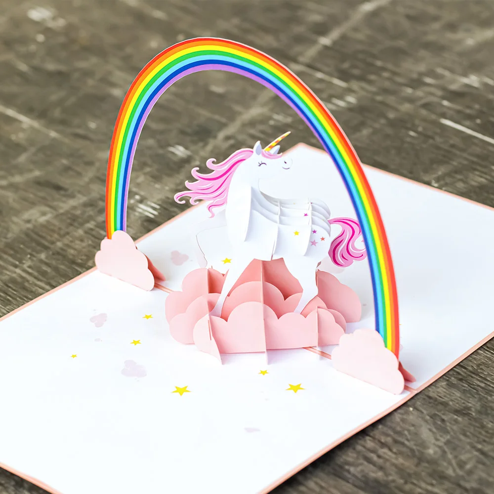 Love Unicorn Pop Up Card Animal Greeting Cards Lovely Presents Kirigami  Gifts Handmade Supplies Worldwide Best Sellers - Buy Love Unicorn Pop Up  Card,Animal Greeting Cards,Lovely Presents Product on Alibaba.com