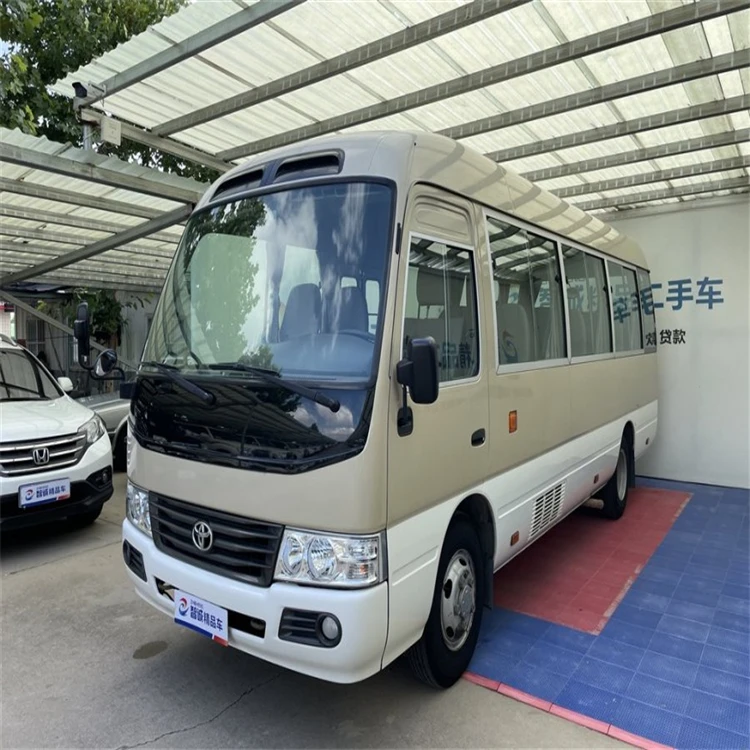 Used car bus Toyota Coaster left hand used cheap cars for sale