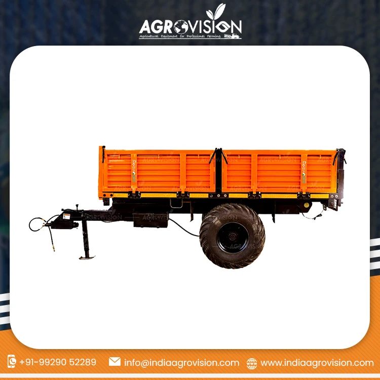 High Quality Single Axle Trailer Heavy Duty Frame & Structured ...