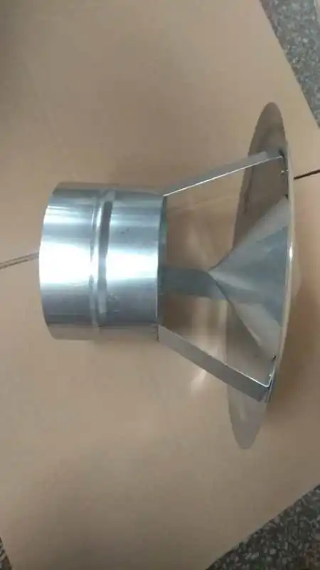 Accessorio Stufa A Legna Esterno Comignolo Canna Fumaria, Tappo Per Camino Rotondo, Copertura Per Camino 110 Mm, Camino Cappello, Per Camino Esterno Tubo Della Stufa Topper Per Lo Sfiato Della Canna Fumaria