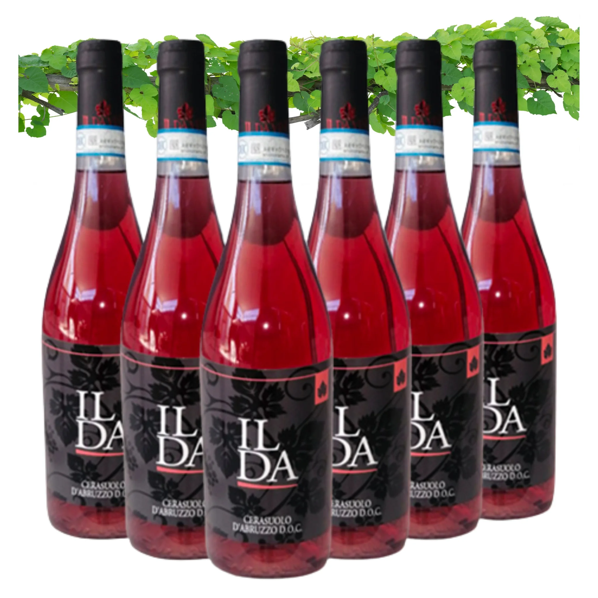 Розовое вино-Cerasuolo obruzzo DOC 2019 Ilda-итальянские розы, итальянские винные бутылки 750 мл, алкоголь 13% для экспорта