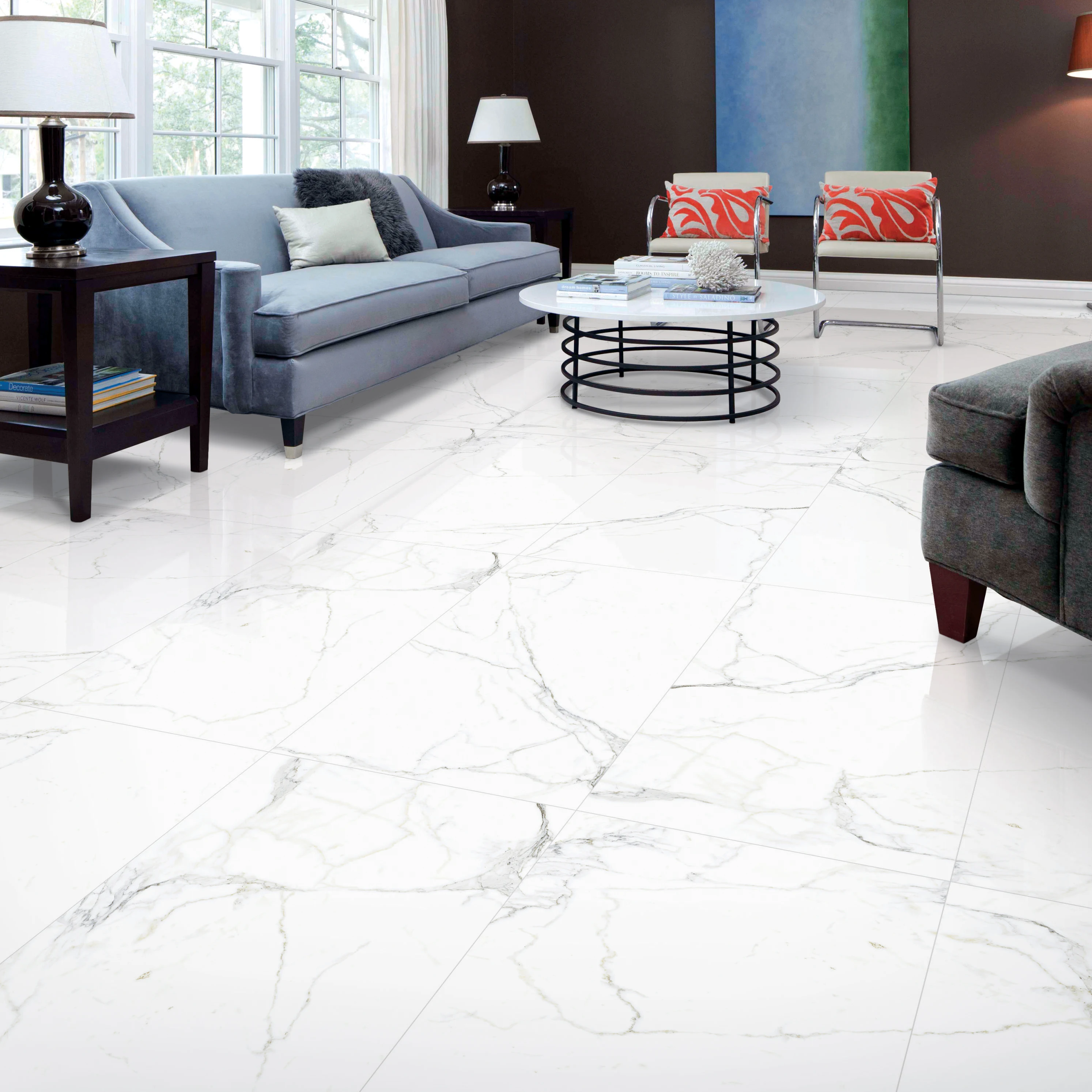 Statuario Marble Flooring