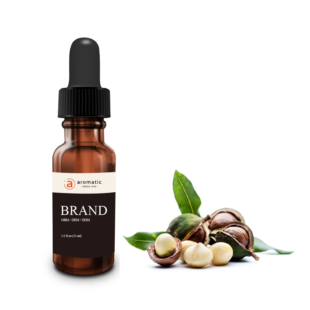 private label anti-aging double treatment macadamia nut oil