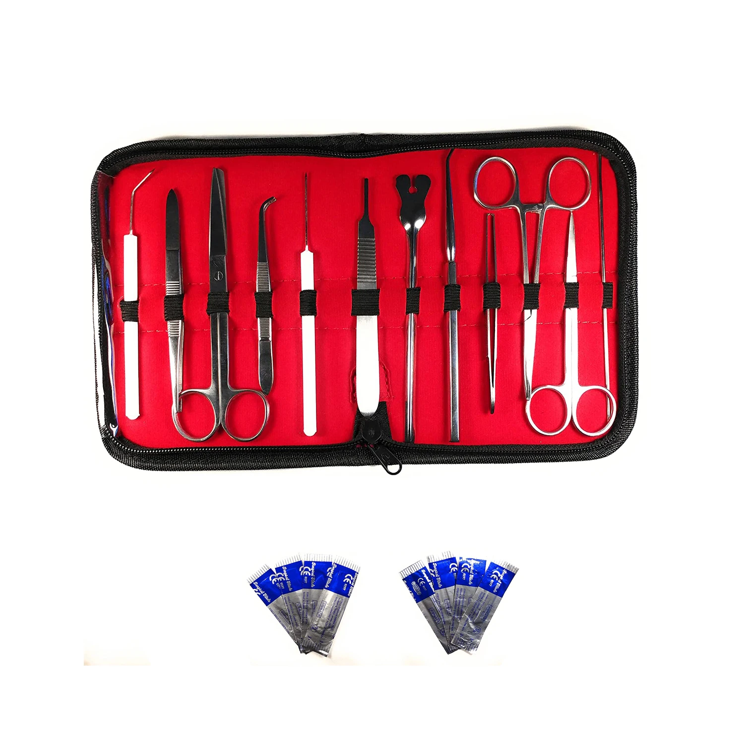 Biological Surgical Dissection Kit Stainless Steel 